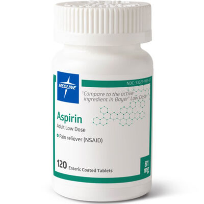 #016 - Aspirin Low Dose 81mg EC