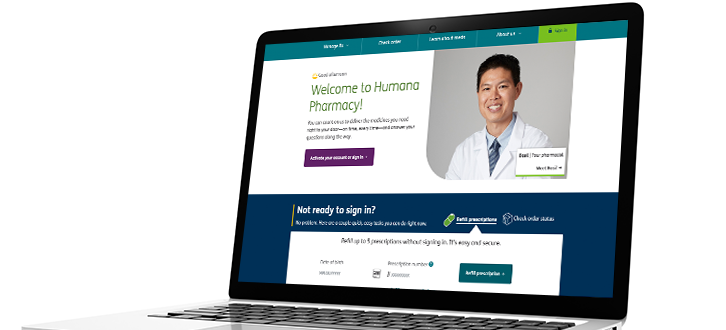 CenterWell Pharmacy website homepage